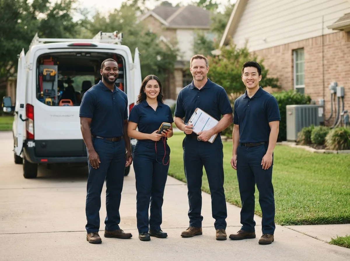 Certified HVAC technician near Kellnersville, WI